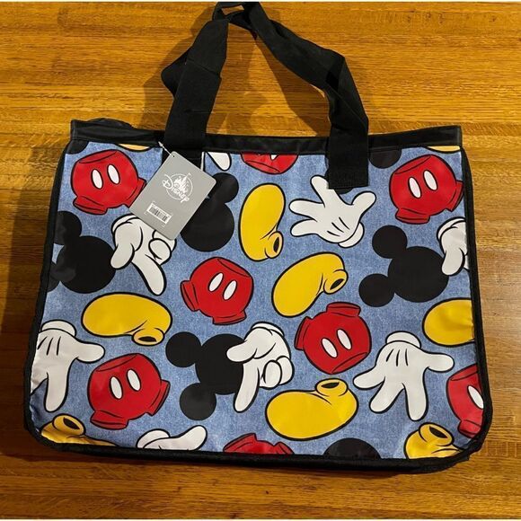 Disney Mickey Mouse Hands Tote Bag NWT - Picture 1 of 7